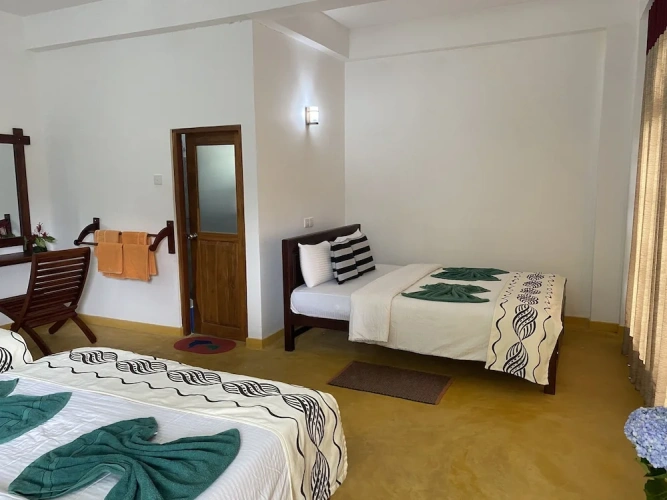 Deluxe Family room with balcony