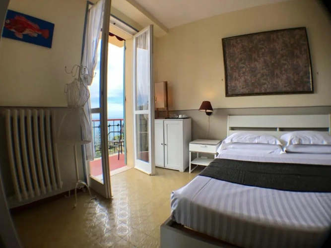 Standard Double room with balcony and with sea view