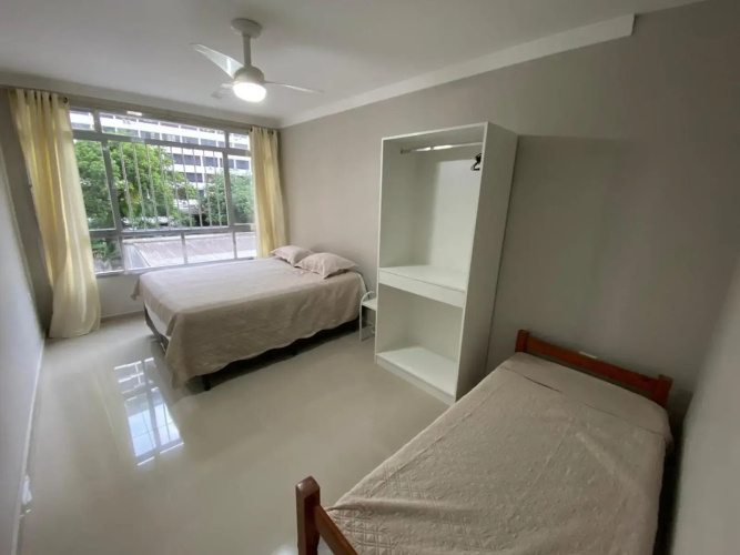 Apartamento na praia de Santos