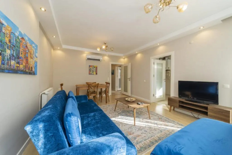 Cozy Flat with Balcony near Beach in Konyaalti