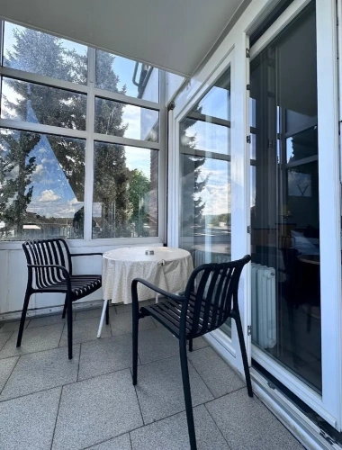 Standard Double room with balcony and with garden view