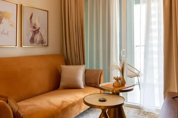 Burj Khalifa View - High Floor 1BR Apt