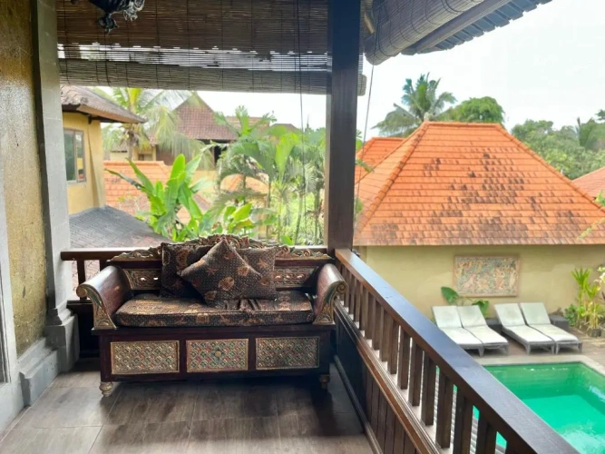 1 Bedroom Deluxe Double Villa with pool view