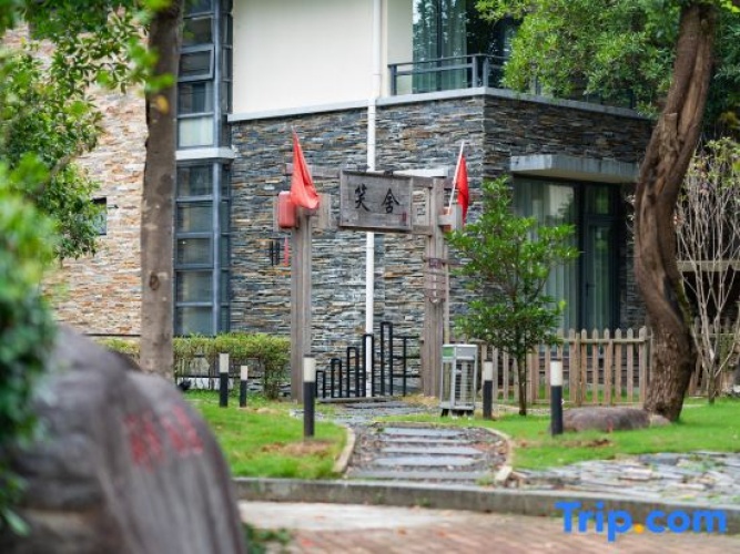 Outside