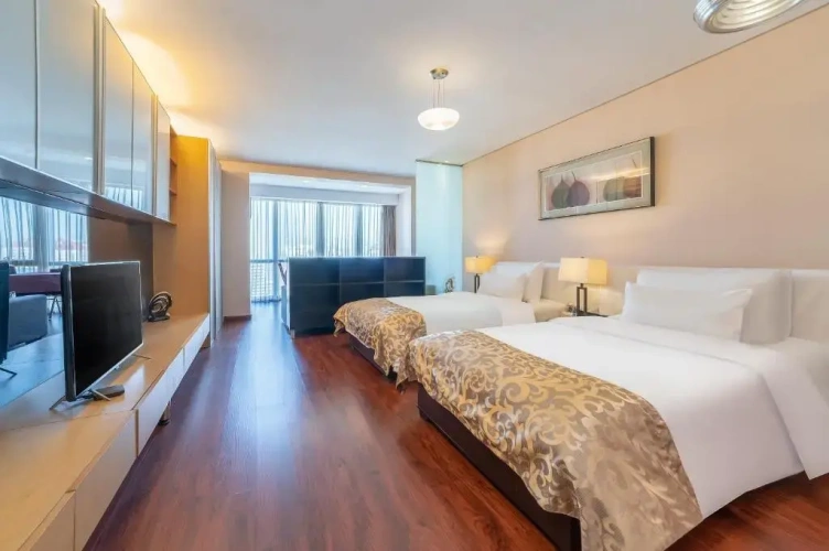 Standard Twin room with city view