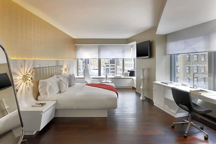 1 Bedroom Deluxe Double Suite with city view