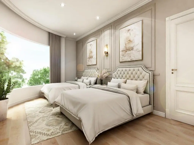 Deluxe Double room with balcony and with sea view
