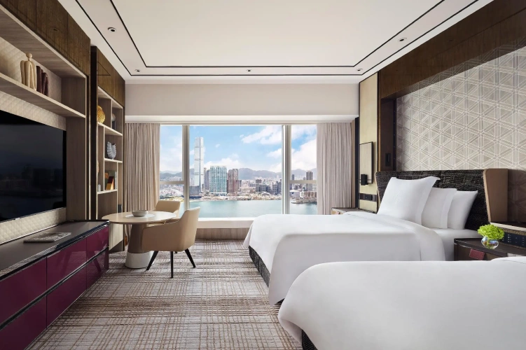 Deluxe Twin room with harbour view