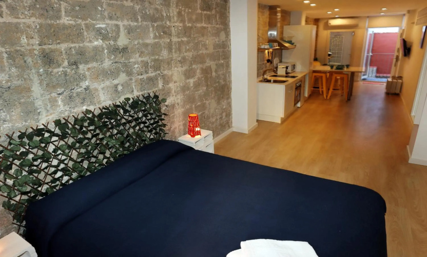 Loft independiente con Piscina compartida en Centro de Valencia