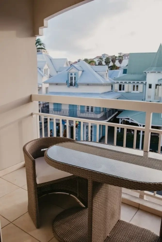 Classic Double room with balcony and with land view