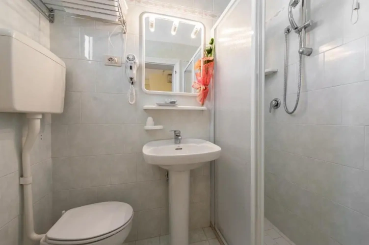 Standard Triple room with balcony and with pool view