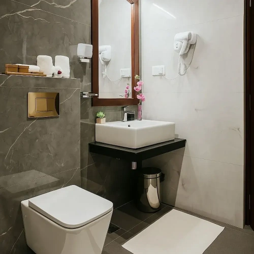 Deluxe Double room with balcony and with land view