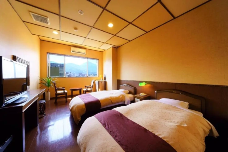 Western-Style Twin room City Side