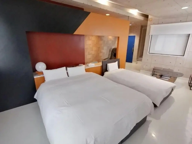Standard Twin room with mountain view