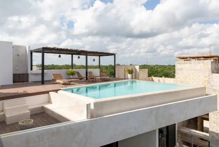 1BR Insta-worthy Loft w Infinity Pool Great Wifi