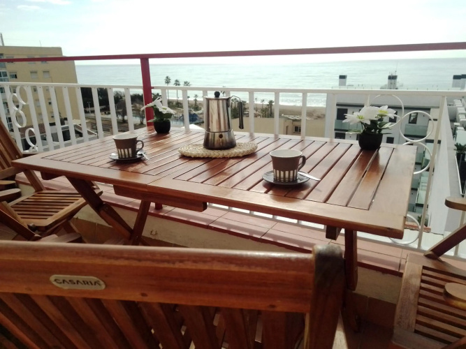 terraza al mar