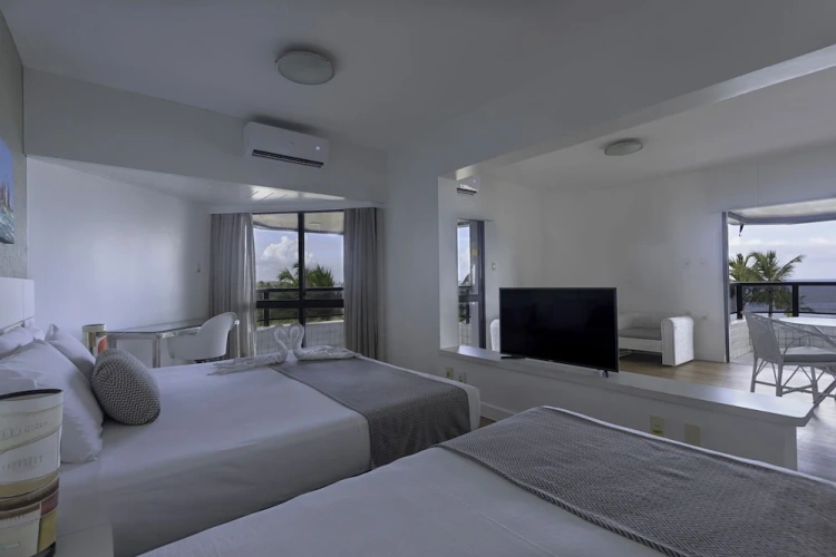 Standard Double room with balcony and with sea view