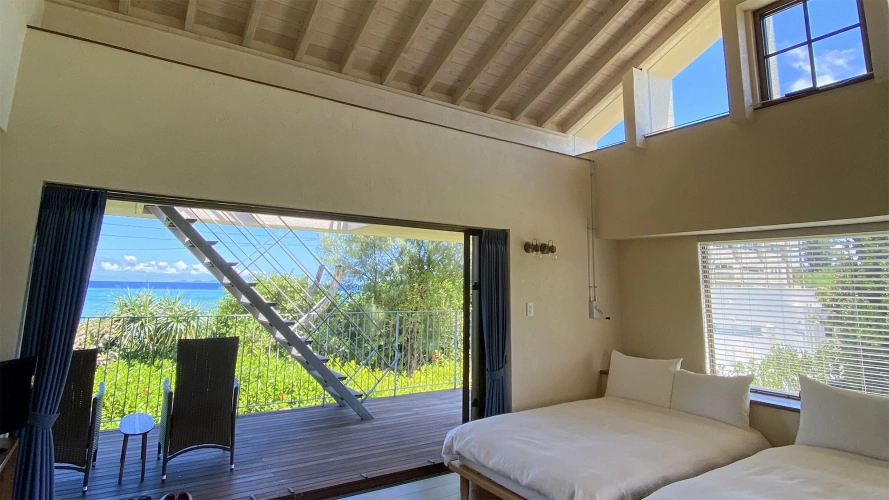 Standard Twin room oceanfront