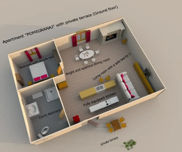 1 Bedroom Deluxe Apartment
