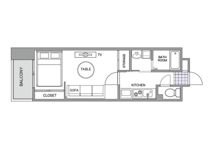 1 Bedroom Apartment