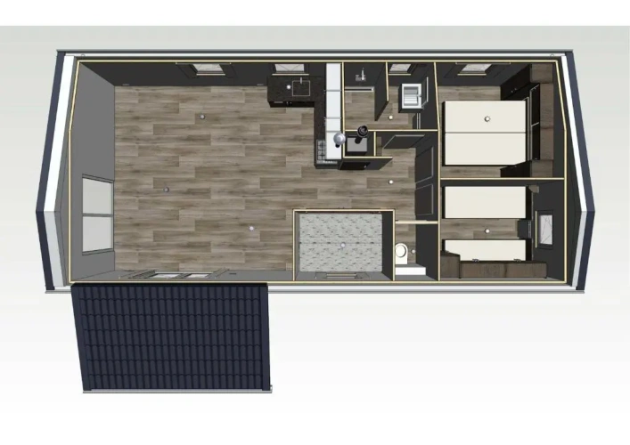 3 Bedrooms Chalet