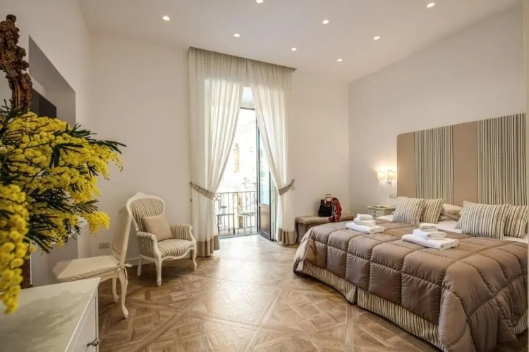 Deluxe Double room with balcony and with city view
