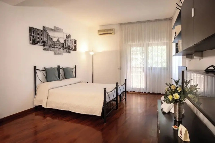 Standard Family room with balcony and with garden view