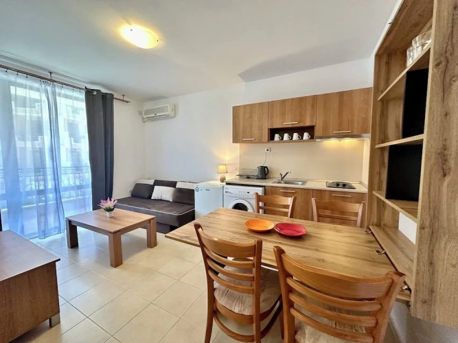1 Bedroom Classic Apartment with balcony and with park view