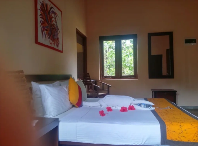Deluxe Double Bungalow with garden view