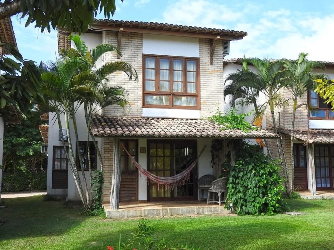Duplex Cottage with balcony and with garden view