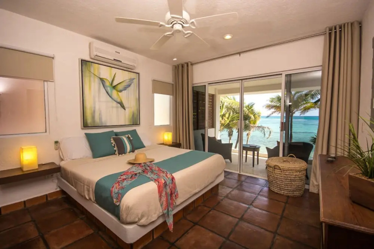 Beachfront W Private Staff in Gated Community