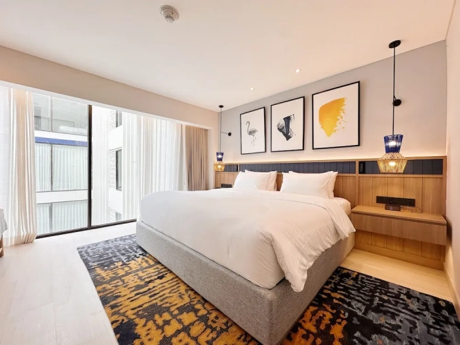 Deluxe Double room with pool view