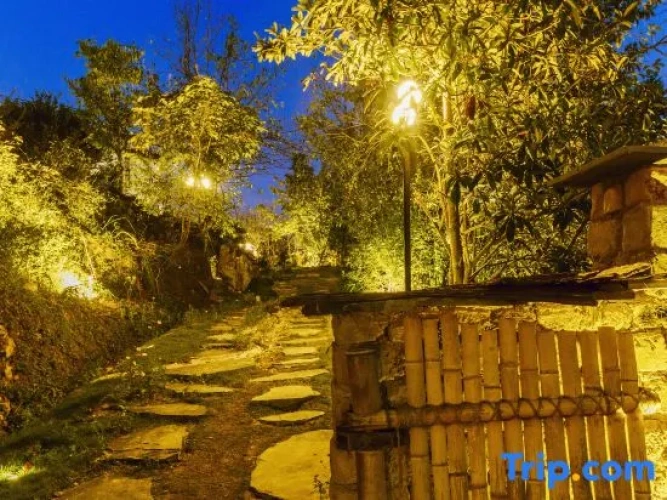 Outside