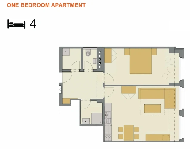 1 Bedroom Comfort Apartment