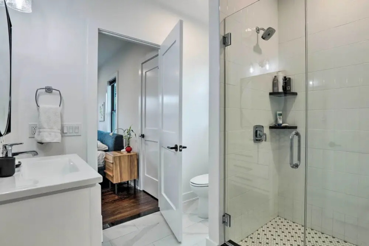 Grand Long Branch Home: 1 Block to Beach!