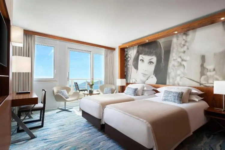 Deluxe Twin room with balcony and with city view