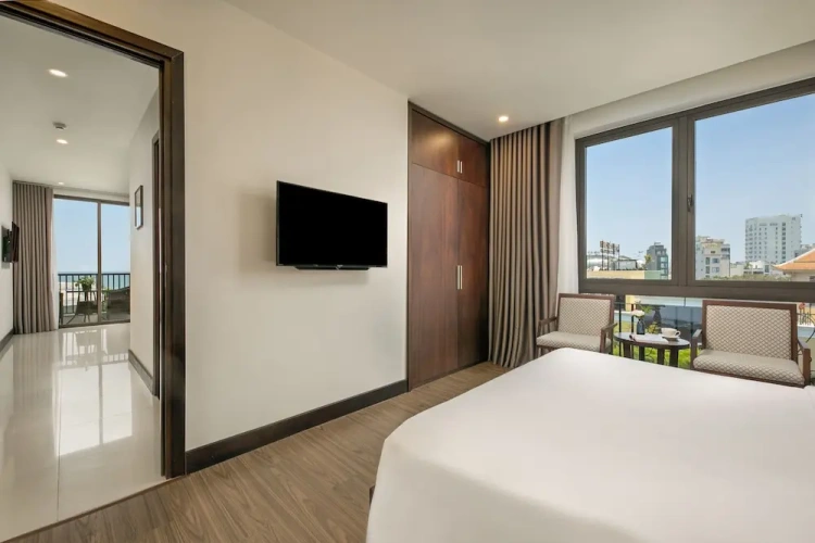 Premium Double room with balcony and with sea view