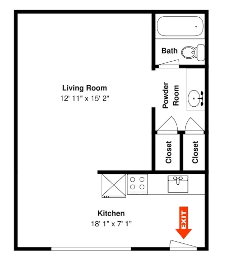 Standard room with balcony