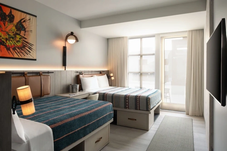 Standard Quadruple room with balcony