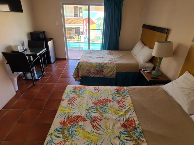 Standard Quadruple room with balcony