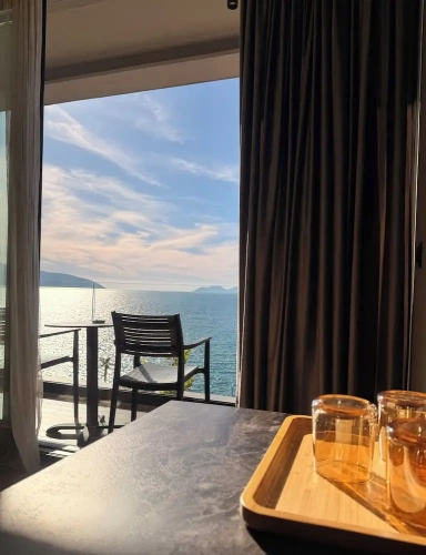 Standard Family room with balcony and with sea view