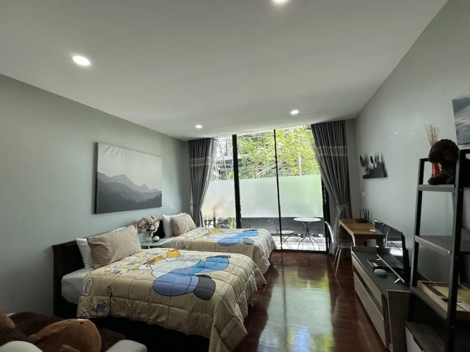 Grand Double Family room with balcony