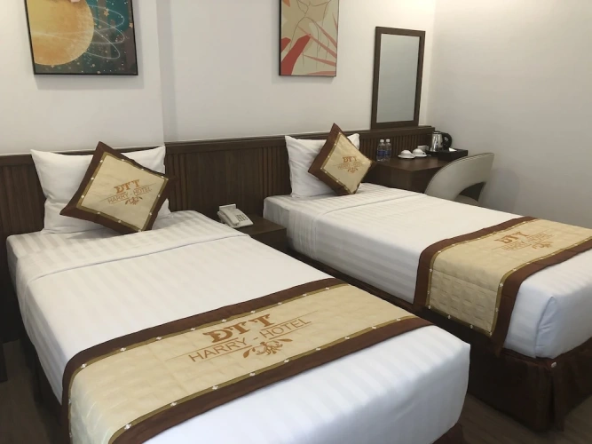 Deluxe Twin room with city view