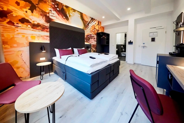 Standard Double room with balcony and with view