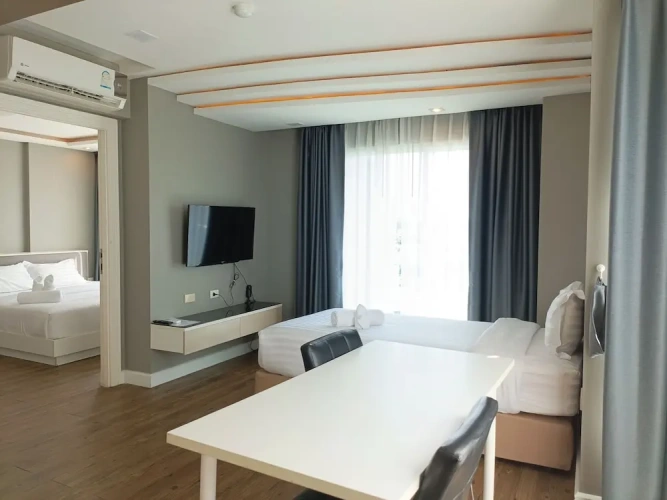 Standard Quadruple Family room with balcony