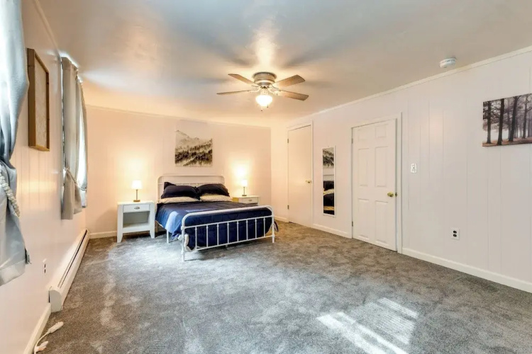 Steps to Crystal Lake: Spacious Retreat w/ Views