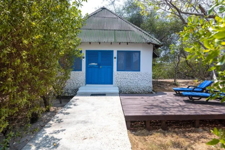 Premium Quadruple room with garden view