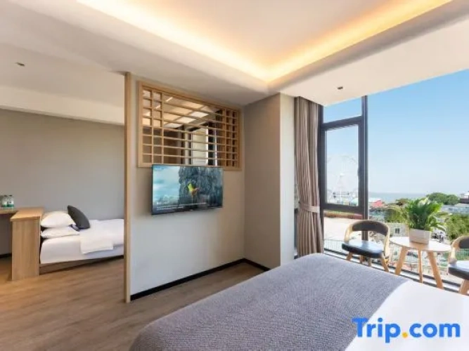 Standard Family room with balcony and with sea view