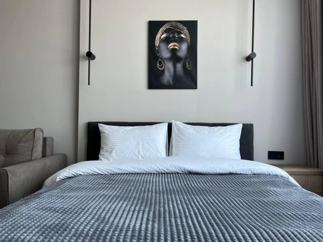 Фотография номера квартиры Поделам стильная студия рядом с MTS Hall