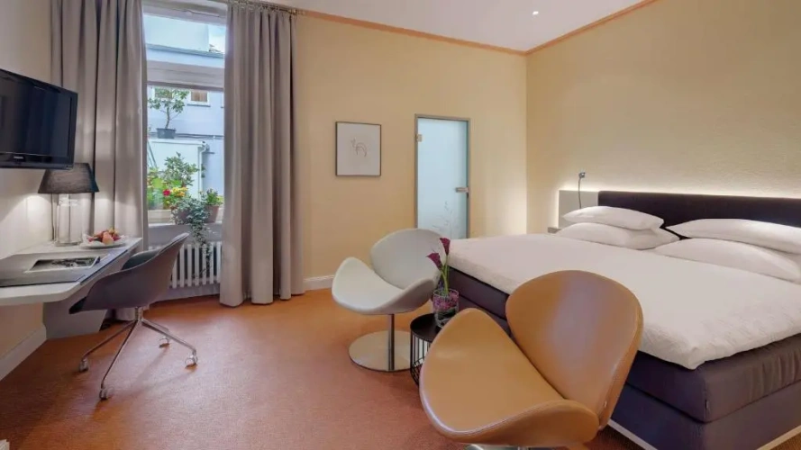 Standard Double room with courtyard view